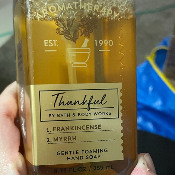 Bath & Body Works Other - Bath & Body Works Aromatherapy Hand Soap - THANKFUL VERY RARE